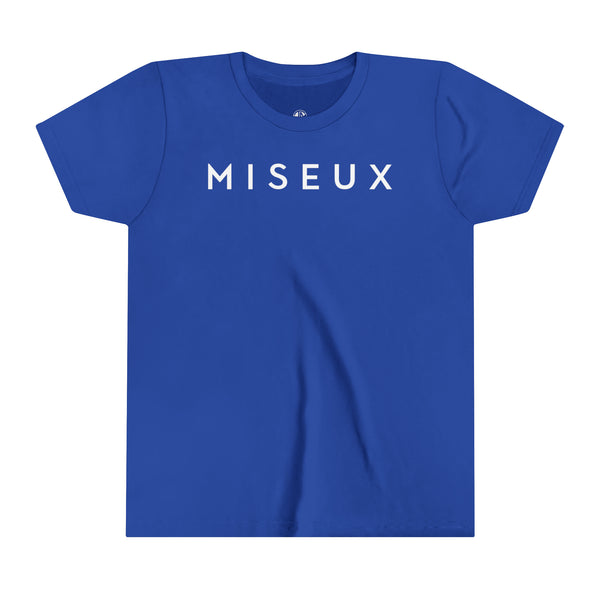 Youth Blue + White Miseux Tee