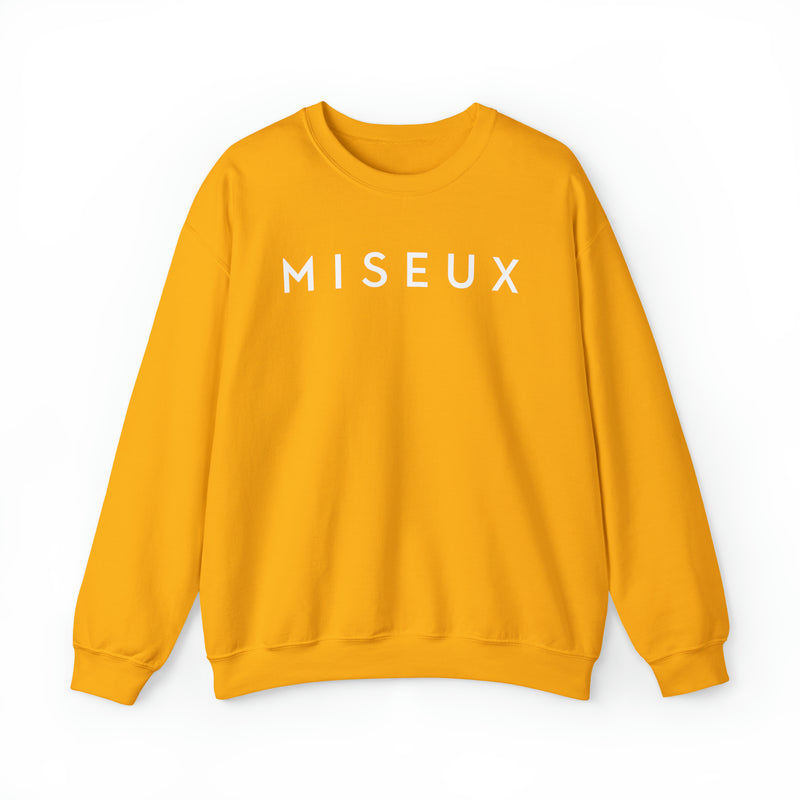 Gold + White Miseux Sweatshirt