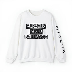 White + Black PURSEUX Sweatshirt