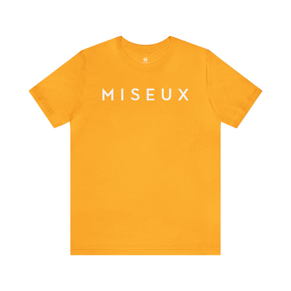 Gold + White Miseux Tee