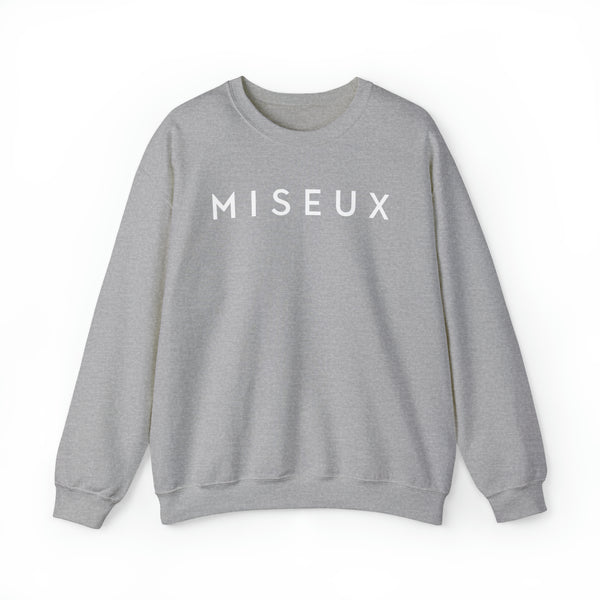 Grey + White Miseux Sweatshirt