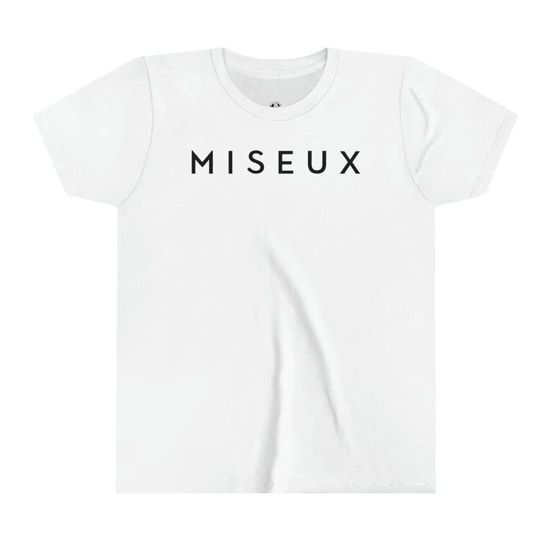 Youth White + Black Miseux Tee