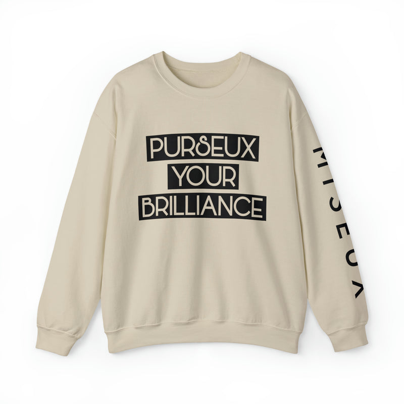 Sand + Black PURSEUX Sweatshirt