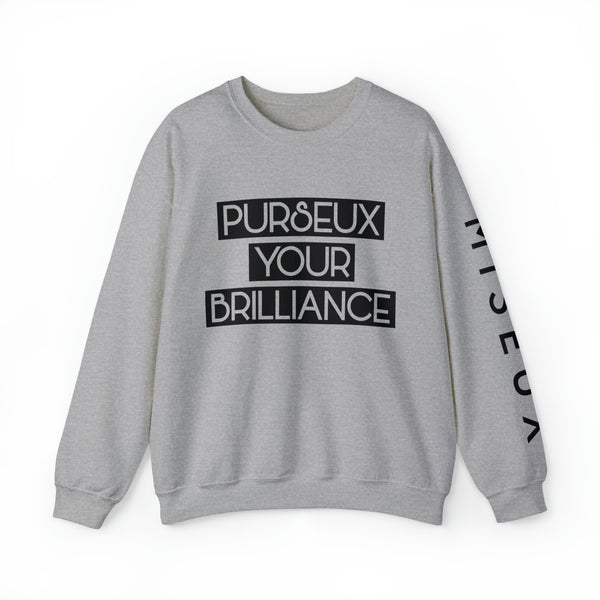 Grey + Black PURSEUX Sweatshirt