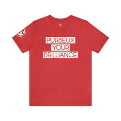 Red + White PURSEUX Tee